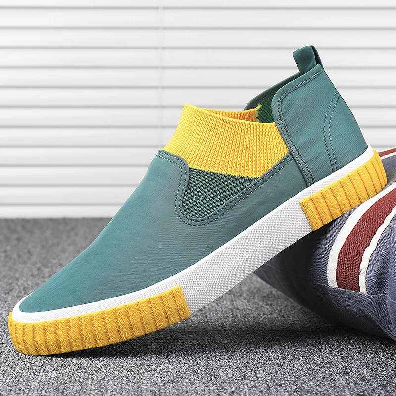 

Slip On loafers men Shoes Mesh Casual Shoes Breathable Non-slip Man Sneakers 2022 Summer Hot Selling Fashion Comfortable Outsole