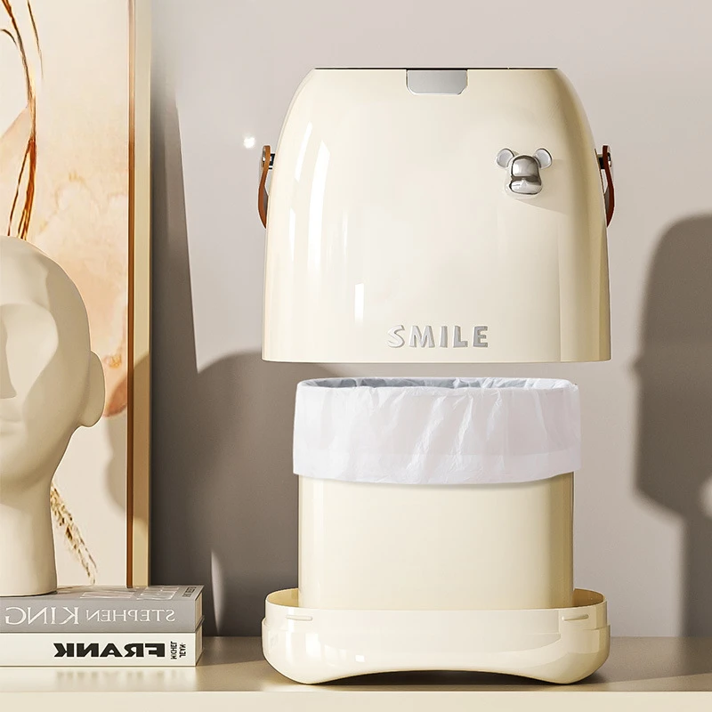 Роскошный настольный мусорный бак Beishan объемом 2 л маленькая бумажная корзина с