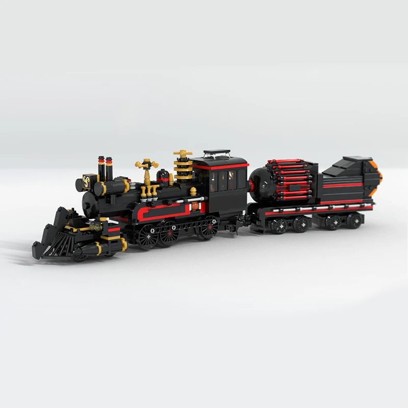 880 шт. MOC Назад в будущее Jules Verne Time Train модель креативные идеи детские игрушки