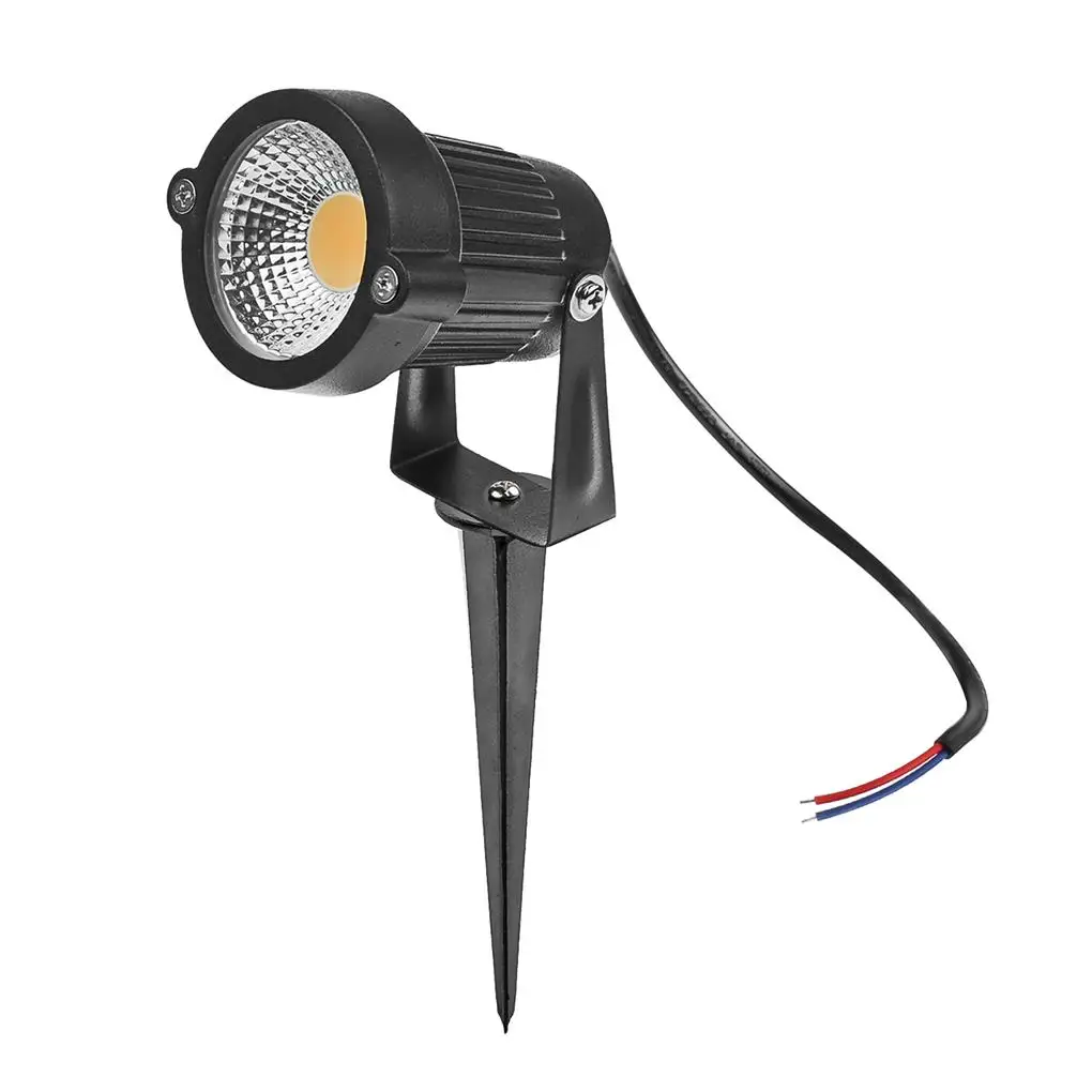 

LED Lawn Light 5W Spike Spotlights Decorative 12V Landscape Garden Lamp Country Pathway Terrace Christmas Balcony