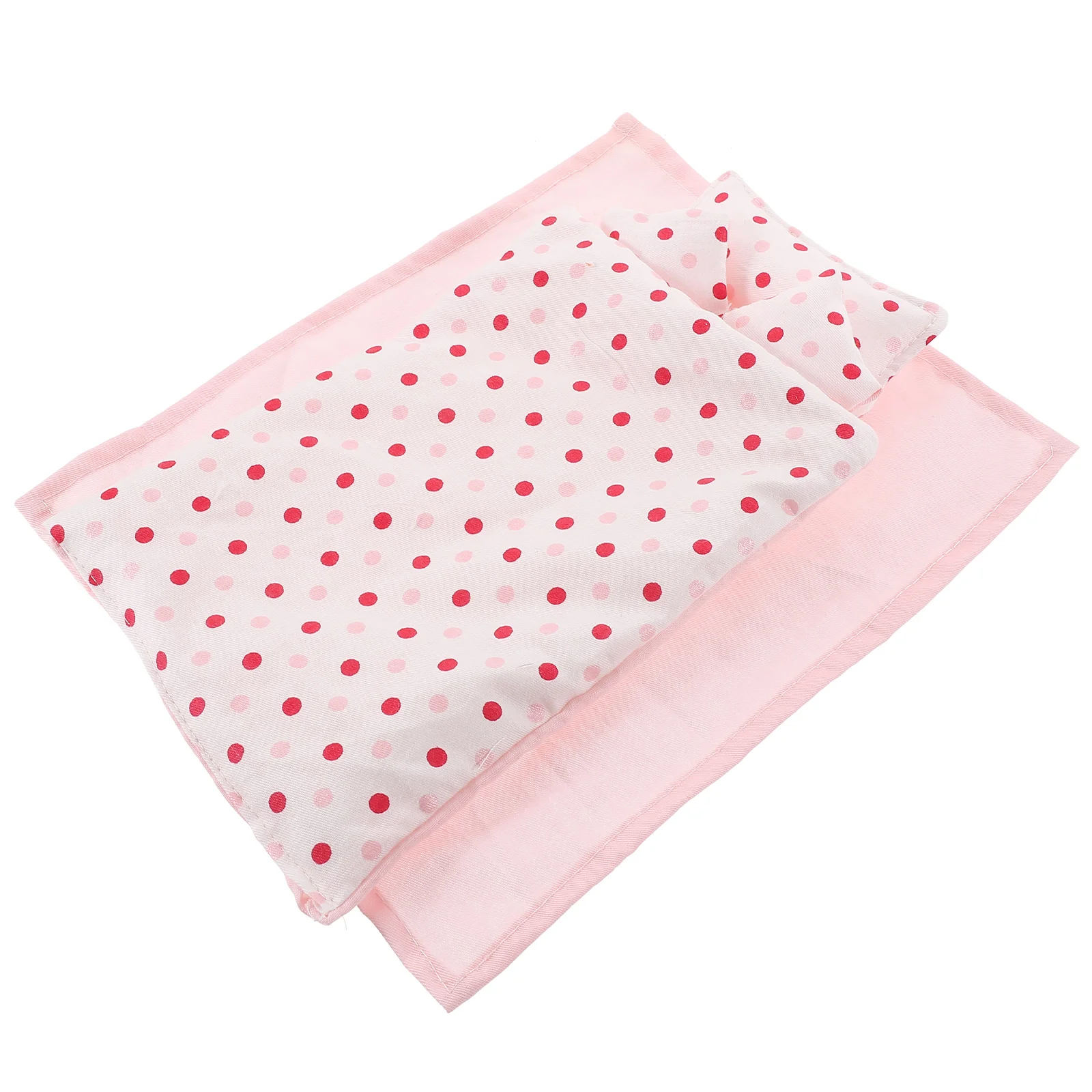 

Quilt Cover Miniature Bedding Kit House Supplies Decors Cloth Decorations Bedroom