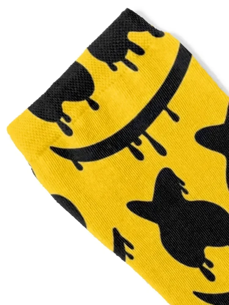 Marshmello - Happier Socks баскетбольные носки с цветочным принтом для мужчин и женщин