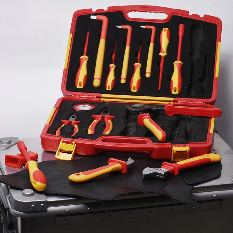 

Daily tools VDE high voltage resistant 1000V insulation electrician dedicated multi-functional home hardware set combination