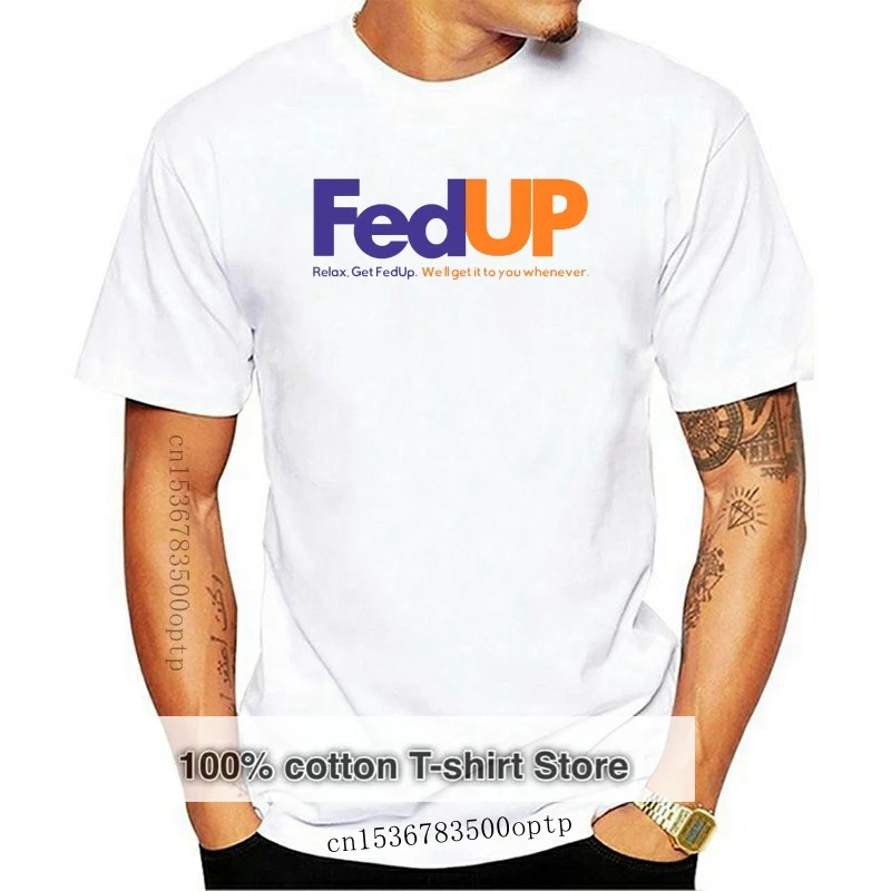 

Мужские футболки Fedup Relax с надписью подарочные футболки