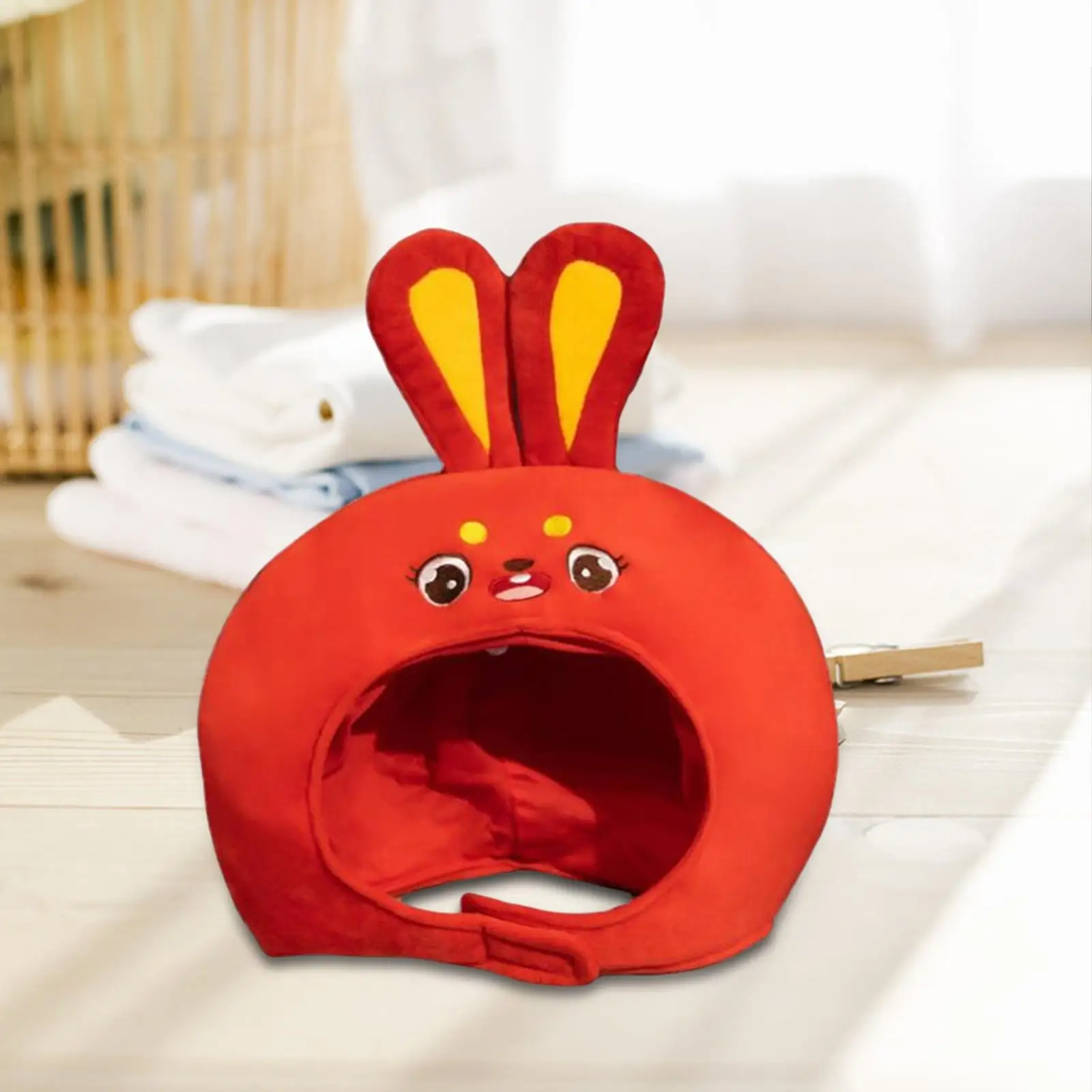 

Rabbit Ear Hat Caps soft Animal Funny Headwear Headgear for Easter Holiday Present Cosplay Women