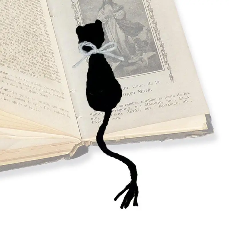 Уникальные закладки ручной работы книжная отметка с изображением кота милые