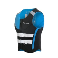 professional adult life jacket great buoyancy neoprene vest water sports surfing kayak boating swimming rafting safety vest 2022