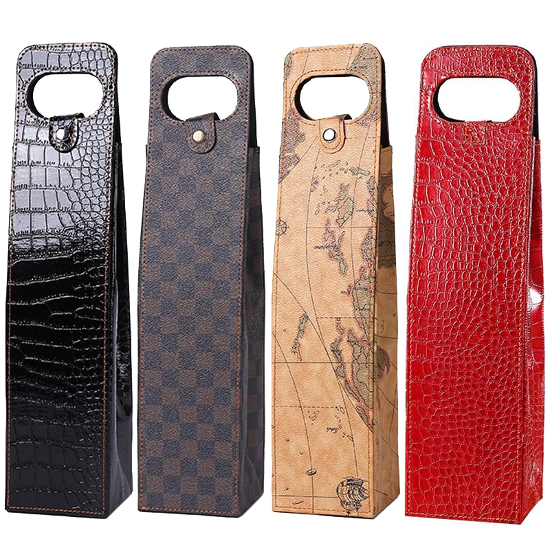 Винные сумки FLYMUYU кожаная коробка для вина аксессуары украшения