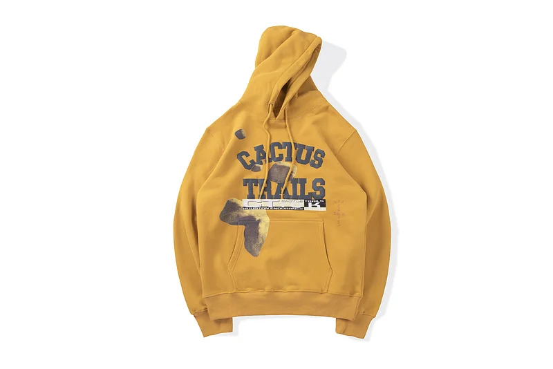 

2021Travis Scott Cactus Trails Bolder Varsity Hoodie Men Women Couple 100% Cotton Hoodies Oversized Hip-hop High Street TS Hoody