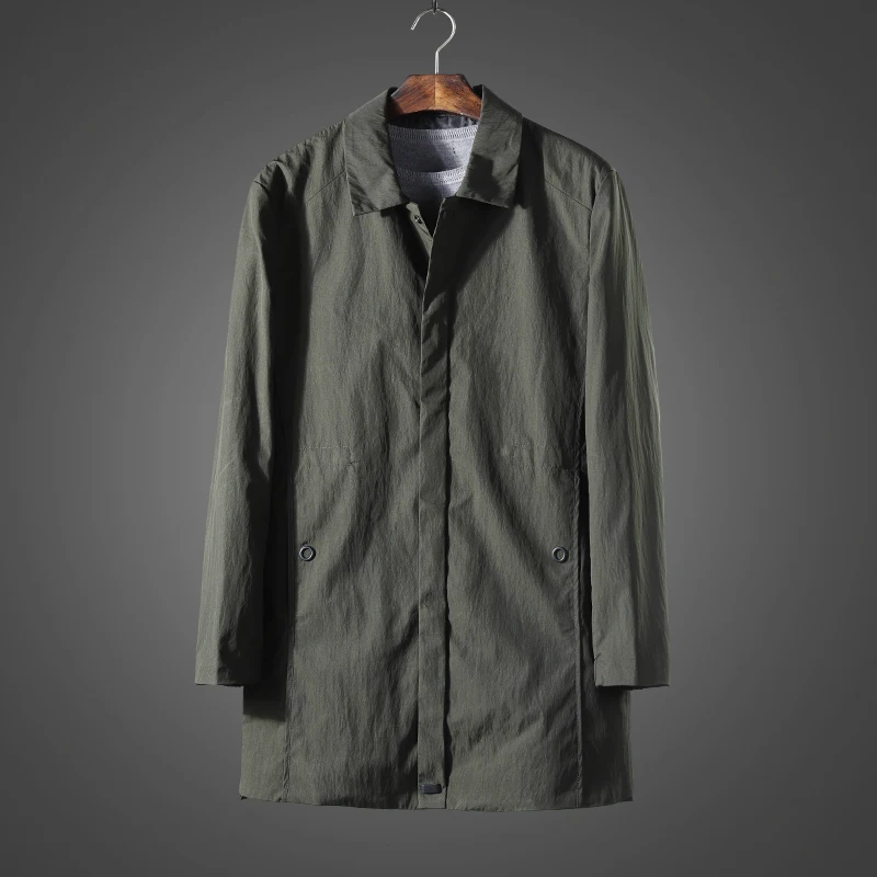 

Мужская оригинальная куртка, Мужская универсальная Повседневная куртка средней длины