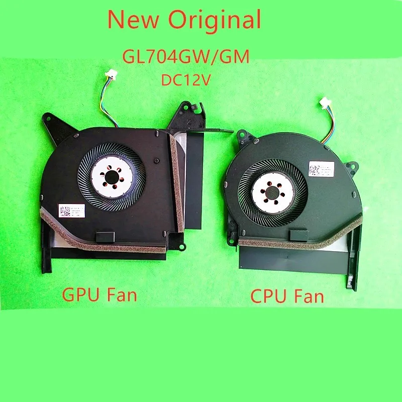 

New Original Laptop CPU GPU Cooling Fan for ASUS ROG Strix Scar GL704GM GL704GV GL704GW Notebook Cooler 13NR00N0M09011 13N1-5BP0