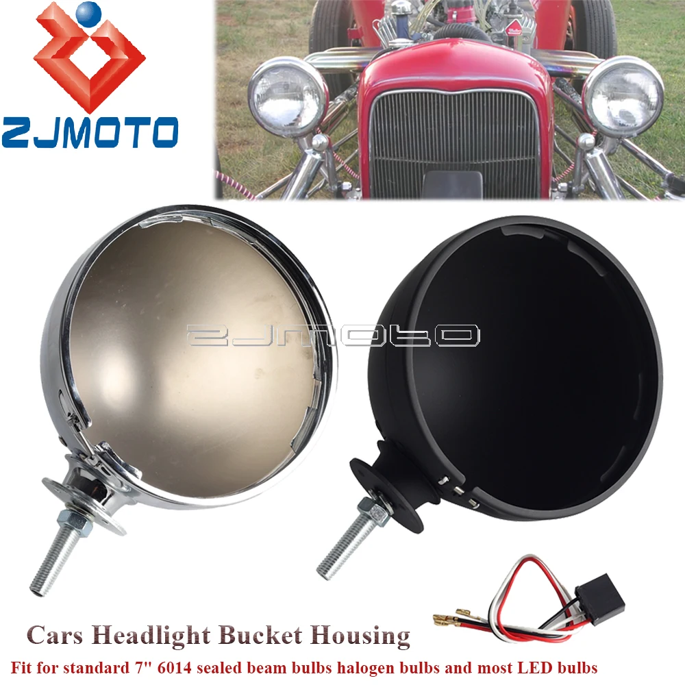 Стальной универсальный 7-дюймовый корпус ковша для фар Dietz Style 6014 кольцо накладки