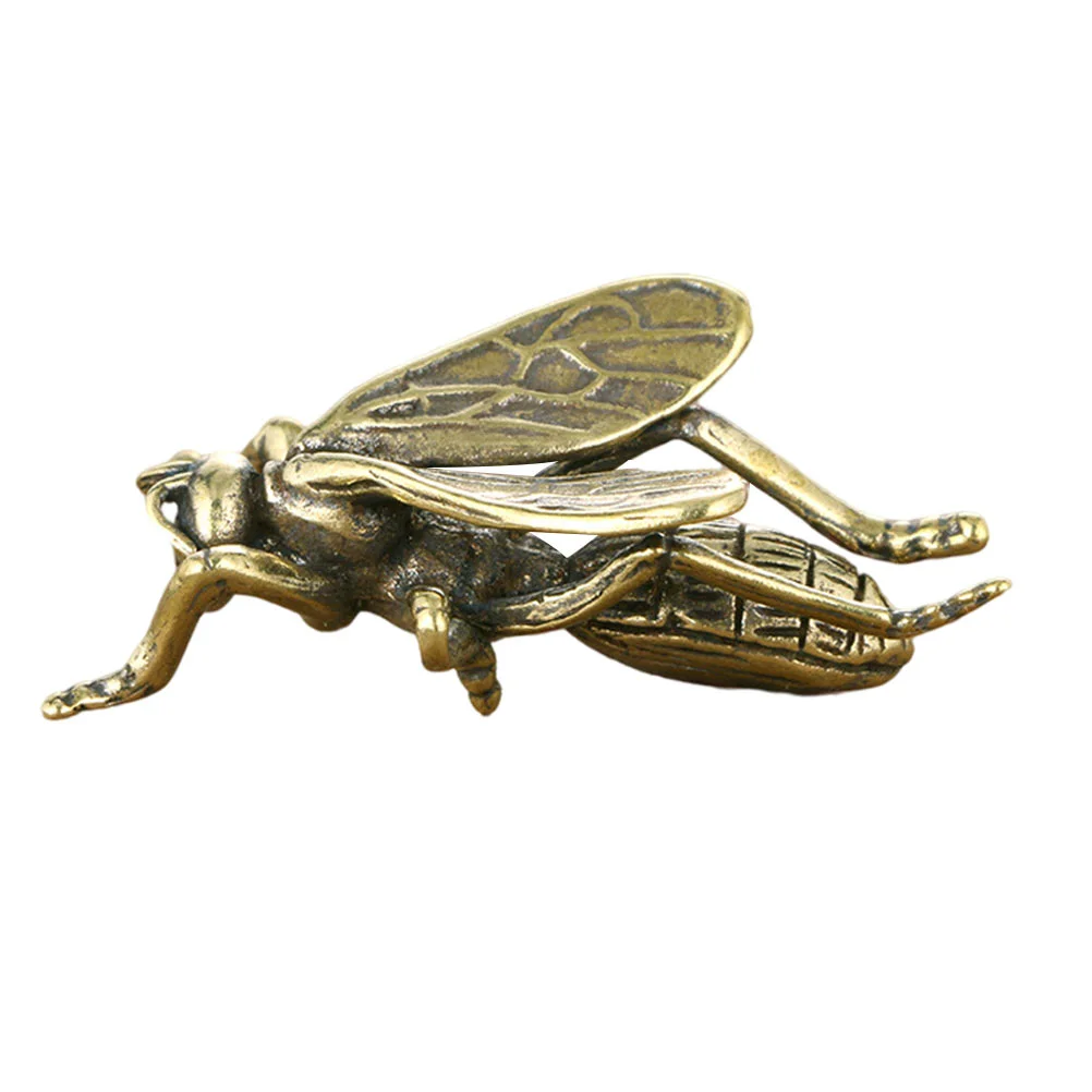 

Small Brass Ornament Brass Adornment Shaped Desktop Decoration