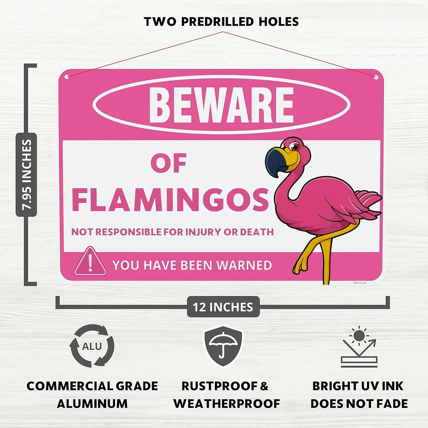 Знак Венеорского фламинго розовые подарки для женщин и взрослых - уличный