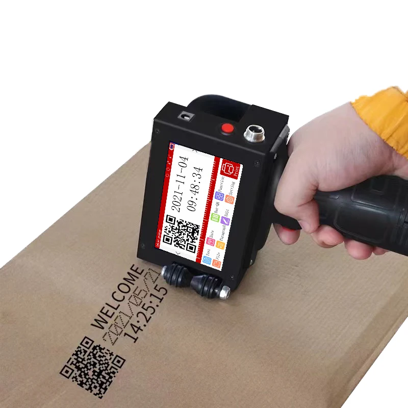 

Hand-held Inkjet Printer Print Date Coder Batch Batch Number Inkjet Carton Outer Packaging Box Inkjet Gun