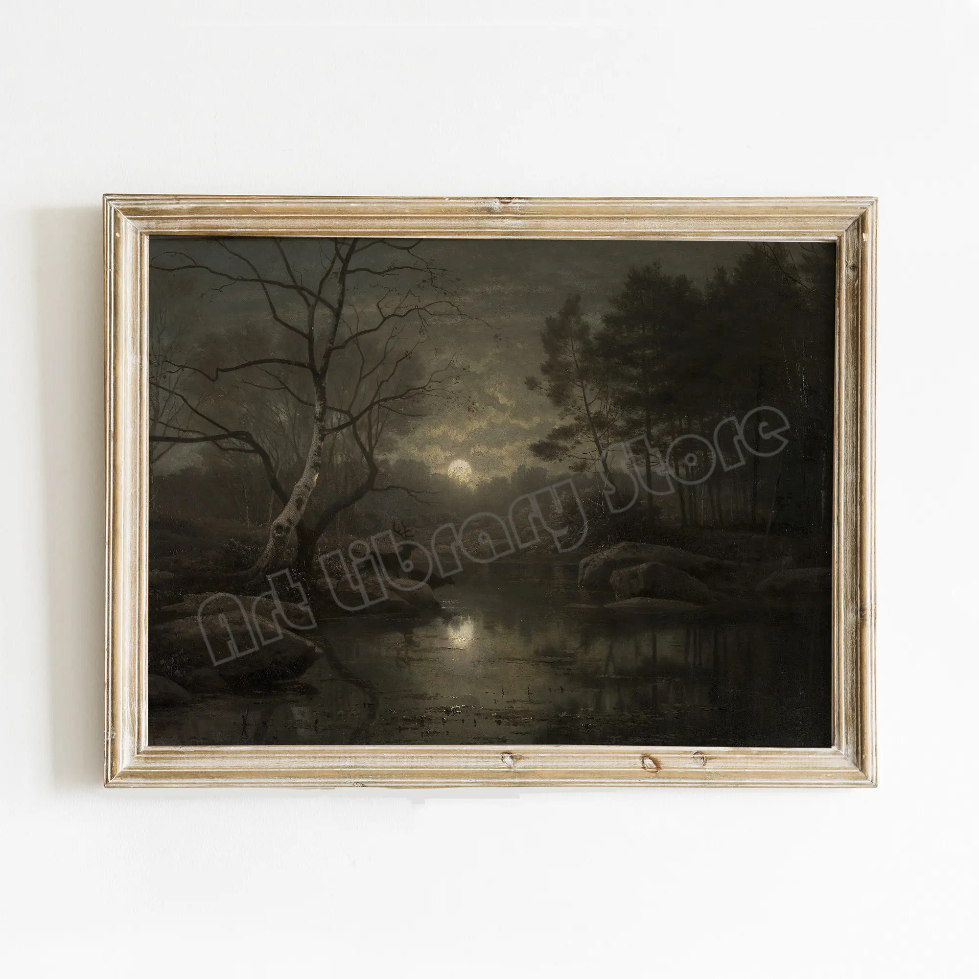 

Печать на холсте "Винтажный темный академический викторианский готический скелет, лесная бабочка"