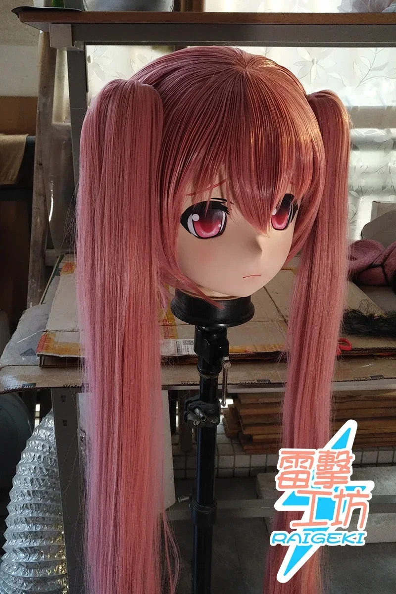 (RAIGEKI 189) Силиконовая маска на голову Хэллоуин Косплей Cross Dressing BJD DOLL Comiket