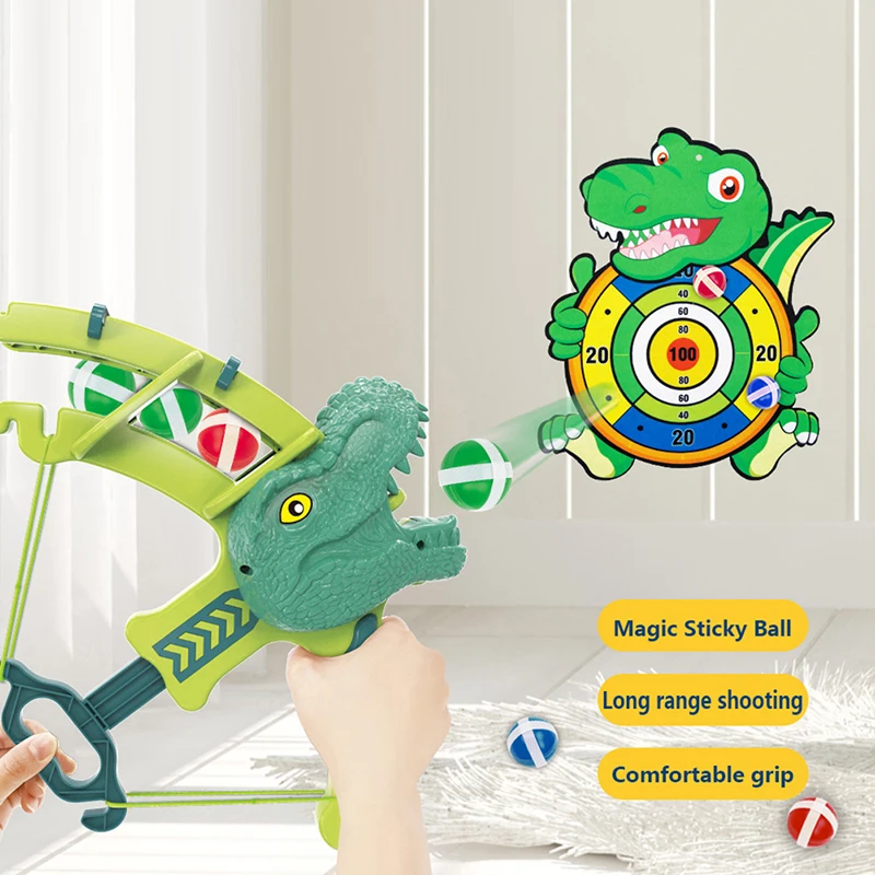 

Children Cartoon Animal Dart Board Sticky Ball Educational Toy Dinosaur Birthday Party Decor Funny Gift for Kids Baby Shower
