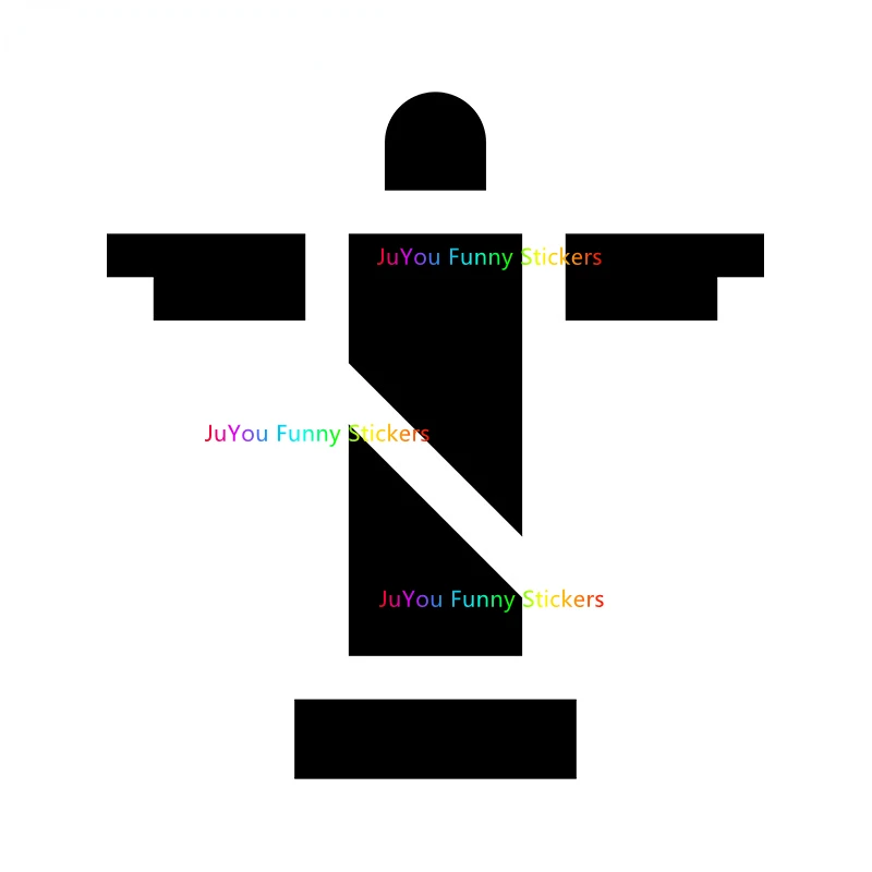 

JuYou Funny Stickers Exterior Accessories for Christ Redeemer Car Stickers Sunscreen Personality Decals Car Refrigerator Decor