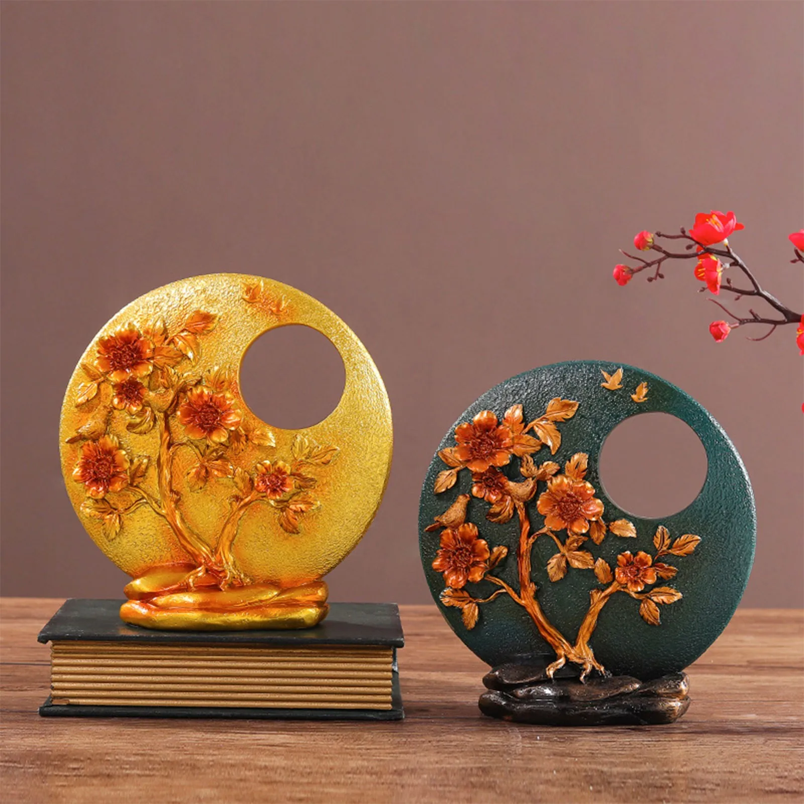 

Декоративное украшение для стола, подарки, цветок для уникального стола из смолы, подходящий креативный материал, статуи и скульптуры для собак и двора