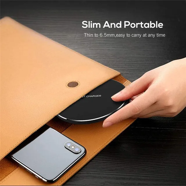 60W Wireless Charger Pad for iPhone 14 13 12 11 Pro Max X Samsung Xiaomi Phone Chargers Induction Fast Charging Dock Station 5