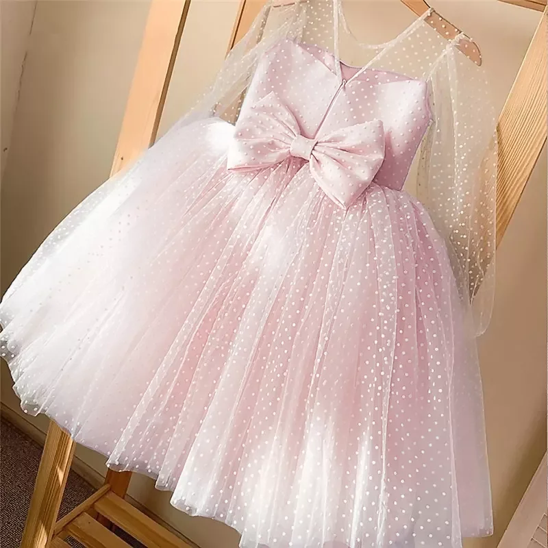 

Infant Baby Girls Sequin Dress, Strap Sleeveless Decorative Stars Mesh Princess Dress for Your Little Girl 6M-4T