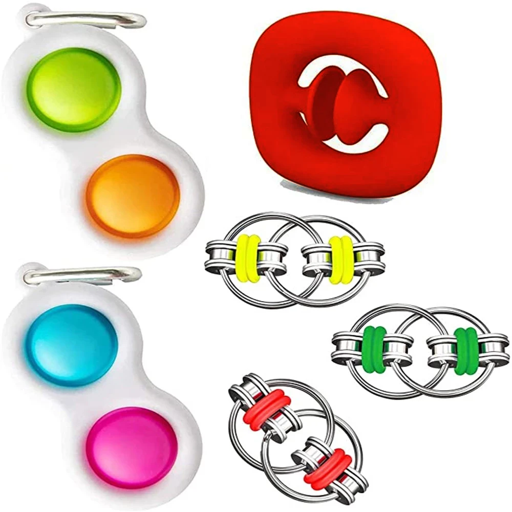 

Новинка, набор игрушек для снятия стресса, 6 шт.