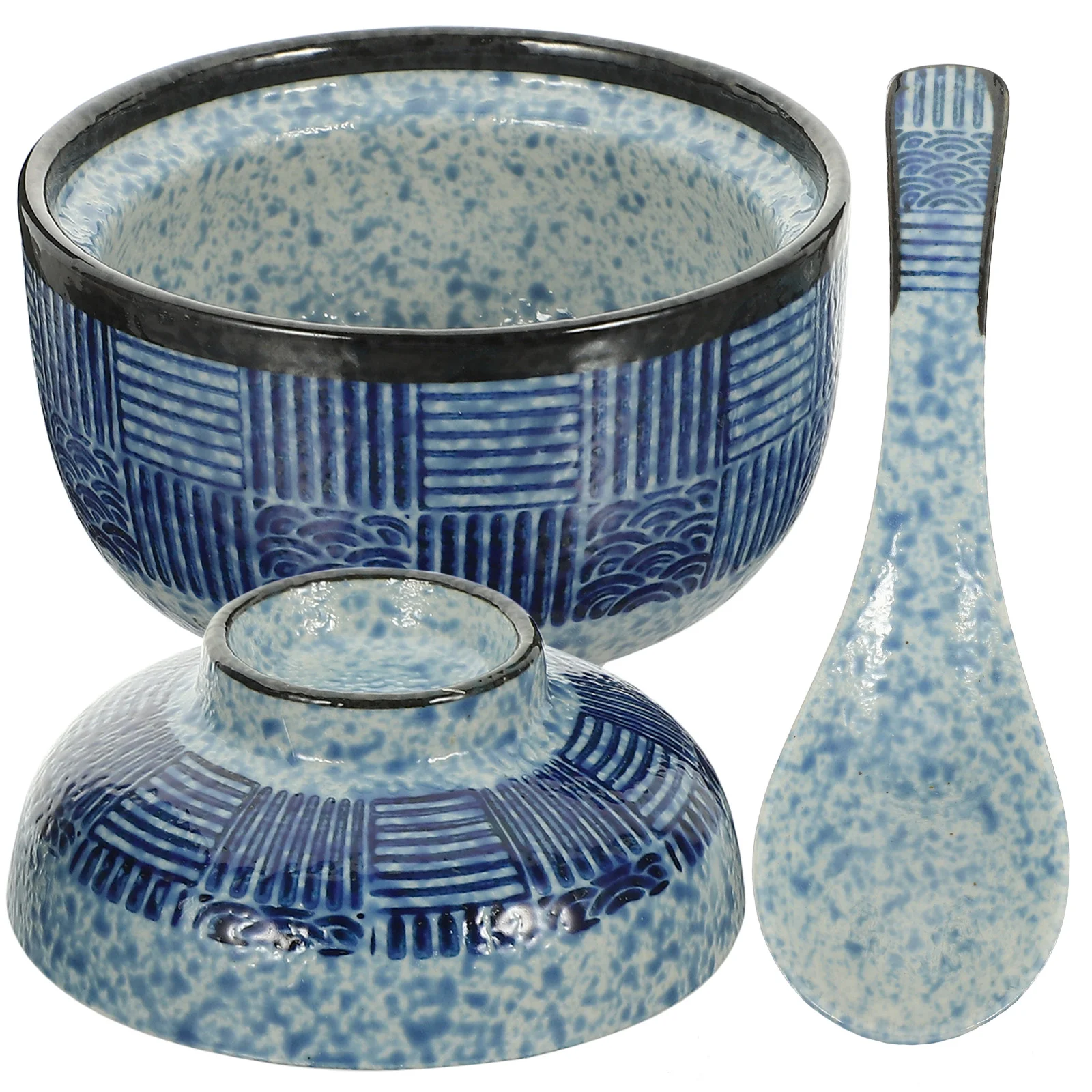

Ceramic Bowl Lid Ceramic Soup Bowl Ceramic Soup Mug Lid Ceramic Dish Set Ceramic Stew Pot Cover Japanese Soup Bowls Spoons Set