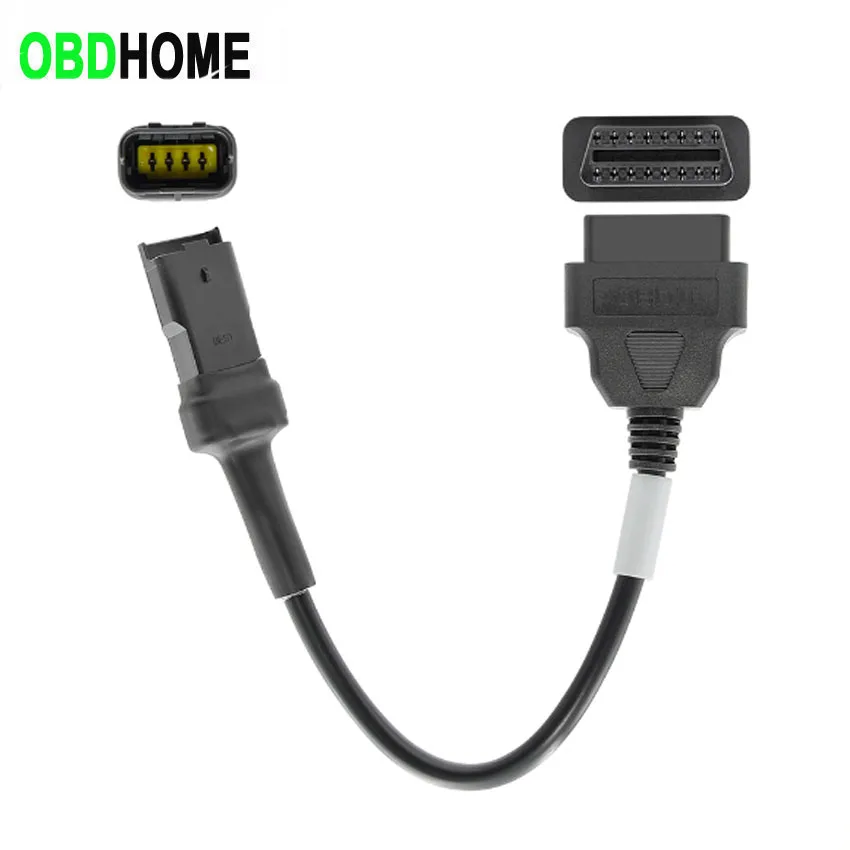 Кабель OBD для мотоцикла Ducati диагностический 4-контактный кабель 16-контактный