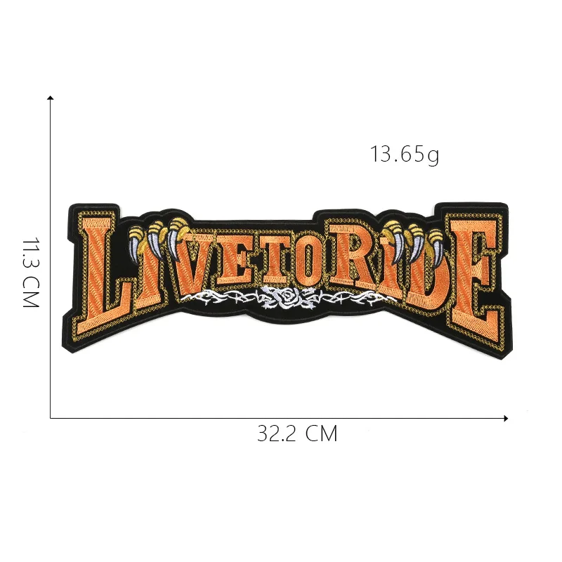 Крутые нашивки с Орлиной лапой для езды вышивка одежды наклейка в стиле панк