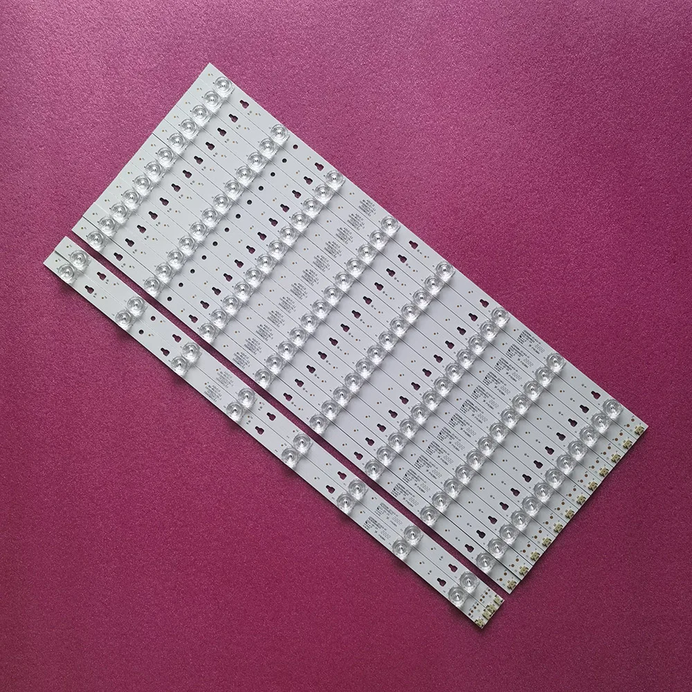 

14 PCS New LED Strip For Haier 55"TV LED55R80 G55U LED55D8B LS55AL88A72 D5551A LED55D8A-ZC14DFG-01 30355008220/21