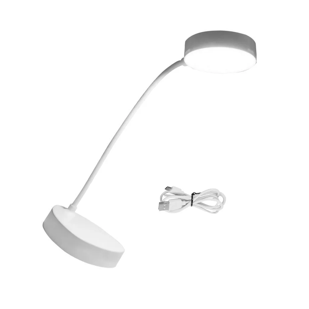

Регулирусветодиодный Светодиодная настольная лампа, трехскоростной приглушаемый светильник для чтения с зарядкой от USB и защитой глаз, вра...