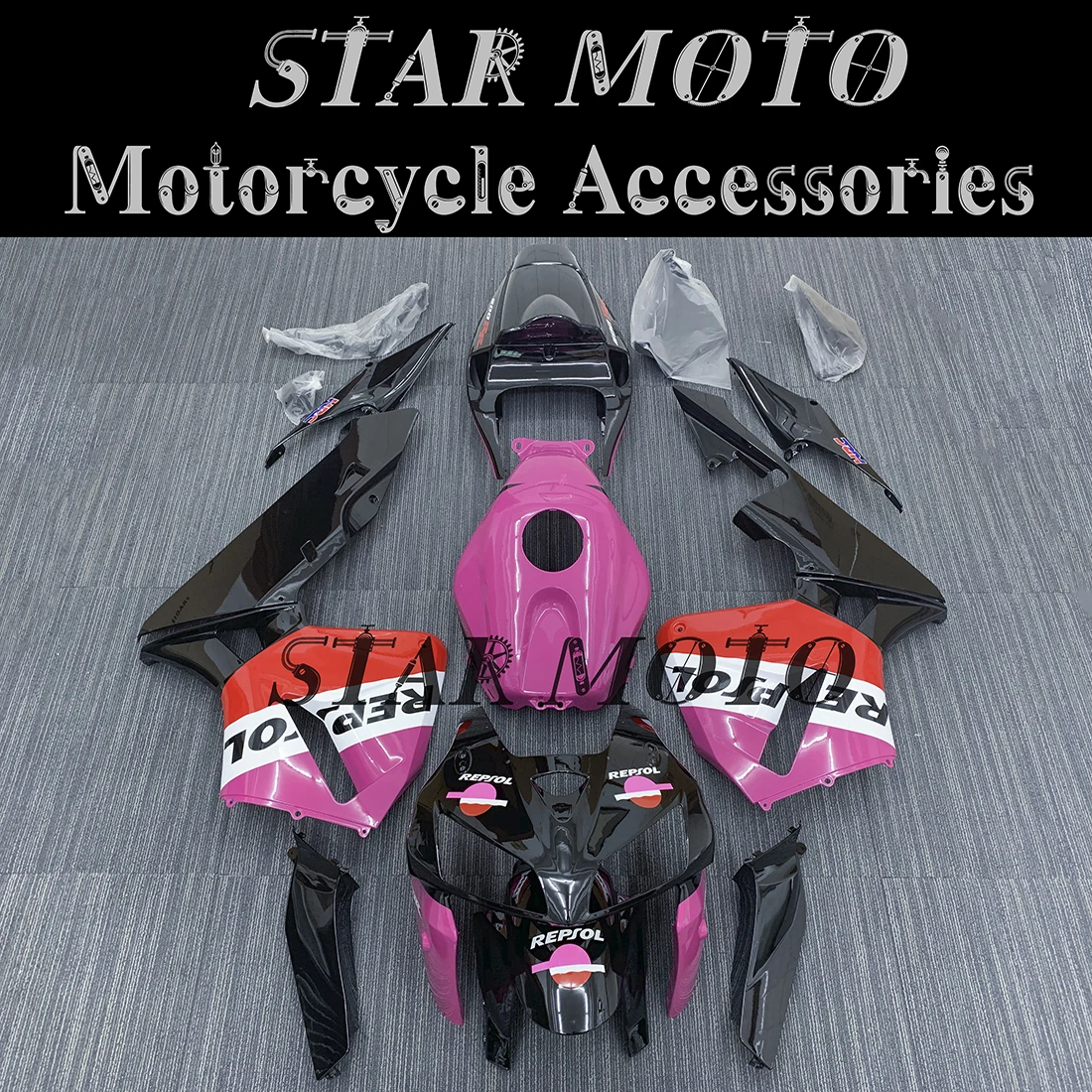 

Подходит для CBR600RR 2005 2006 CBR600 RR PC37/05 CBR 600RR обтекатель ракушки Мотоцикла Спойлер корпус ABS литьё под давлением