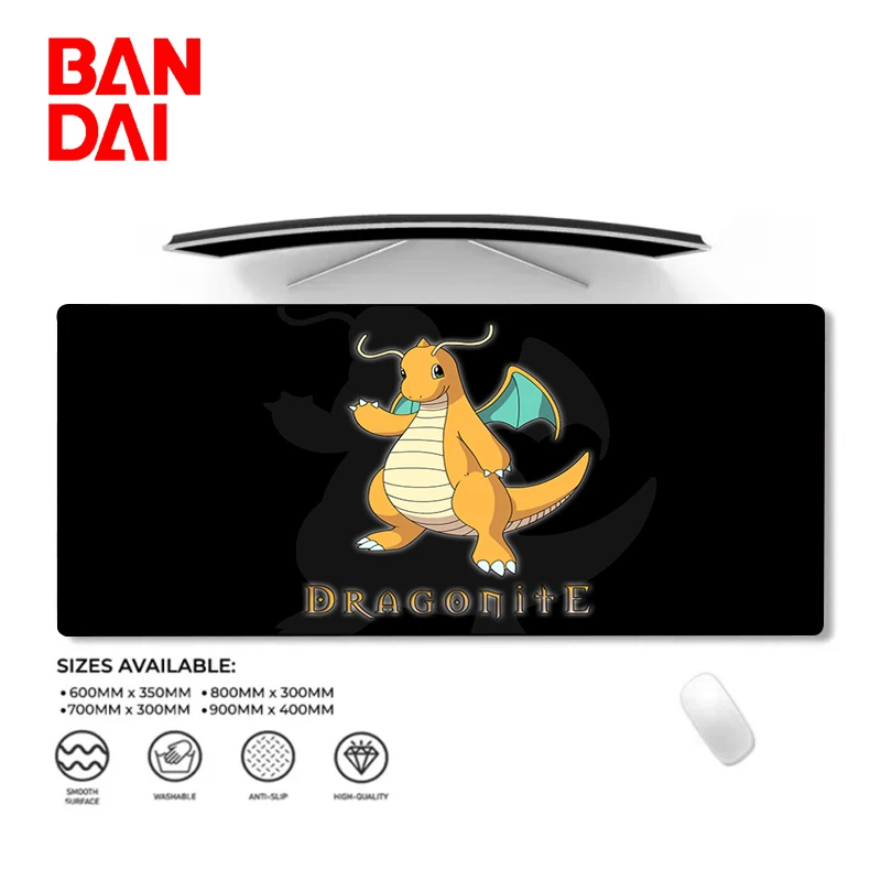 Коврик для мыши с покемоном Gengar Pikachu резиновый коврик клавиатуры милый