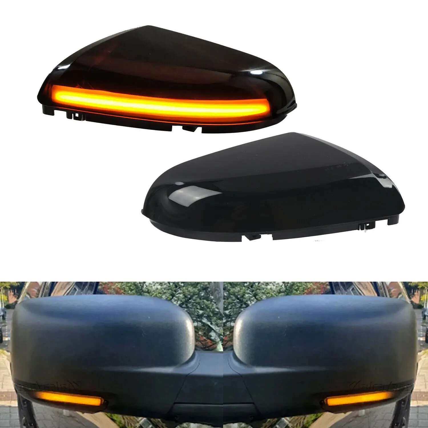 

LED Side Mirror Sequential Dynamic Turn Signal Light For Dodge Ram 1500 / 2500