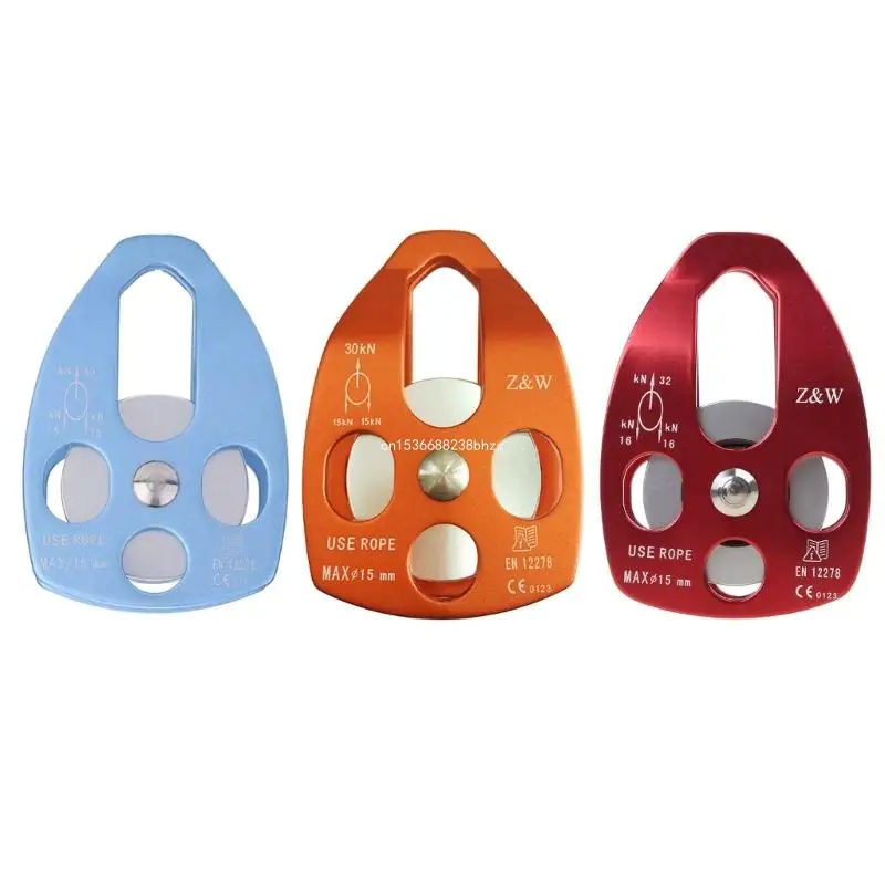 

Professional- Fixed Pulley Gear Mountaineering Rock Climbing Traverse-solving Dropship