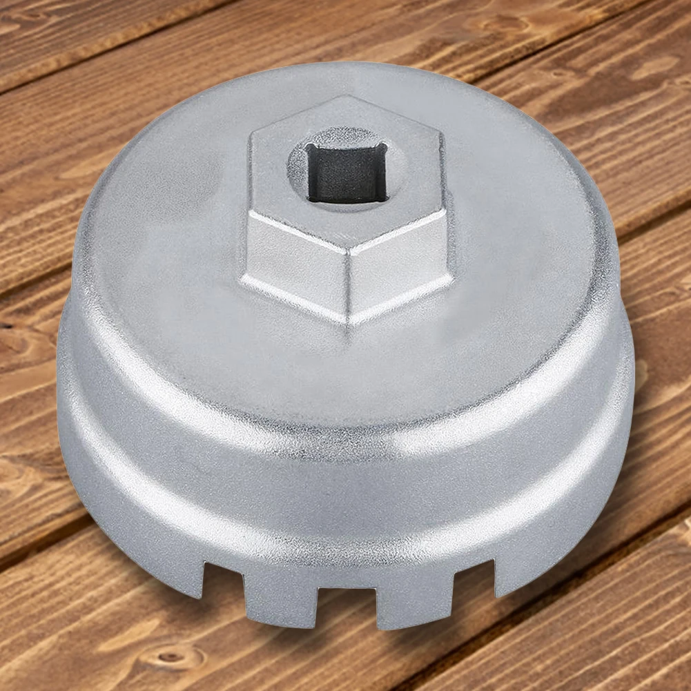 

64.5mm Aluminium Oil Filter Cap Wrench For TOYOTA For Corolla Axio For Lexus CT200h 14 Flutes Cap Oil Filter Wrench Housing Tool