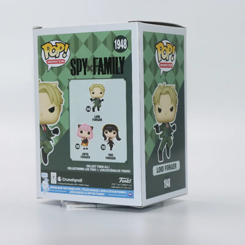 Фото Оригинальная виниловая фигурка Funko Pop Spy X Family Loid Forger, классический коллекционный настольный сувенир, премиальный подарок для фанатов №1