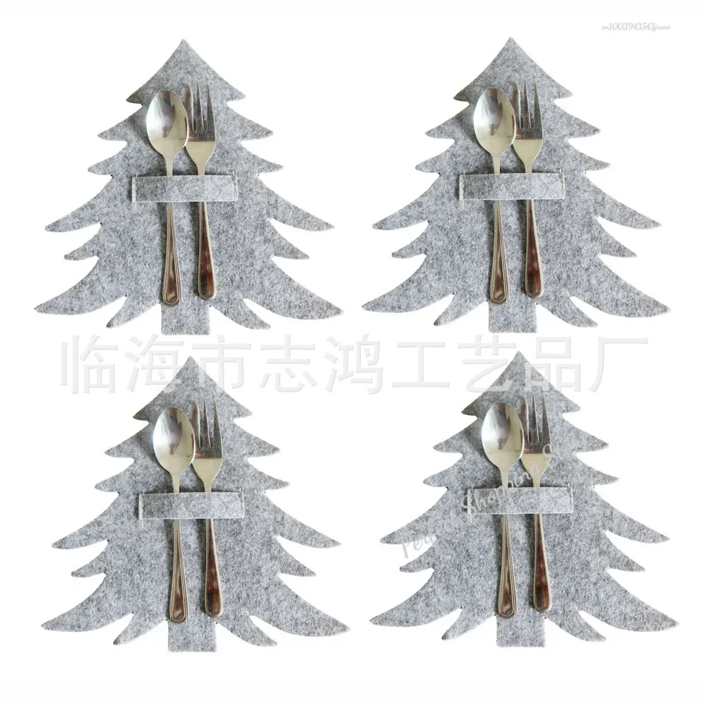 

Рождественский держатель для ножей и вилок, 4 шт.