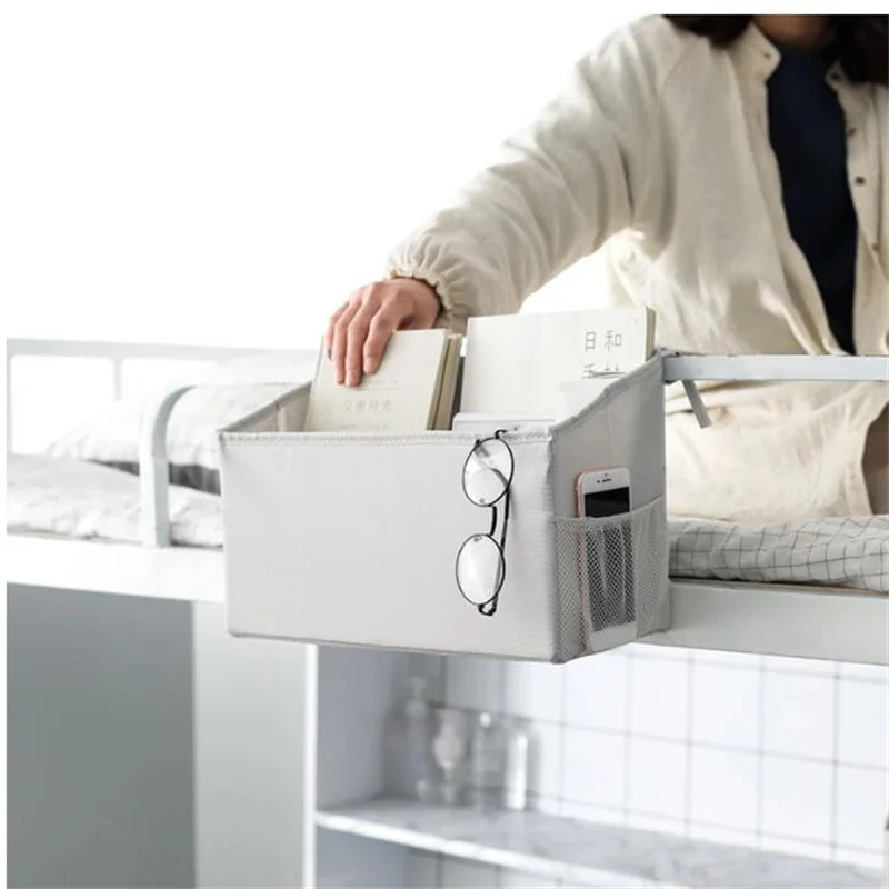 

Bedside Bed Shelf Pockets Gadget Storage Holder Book Organizer Couch Hanging Bag For Home Living Room Bed Bathrorm Accessories