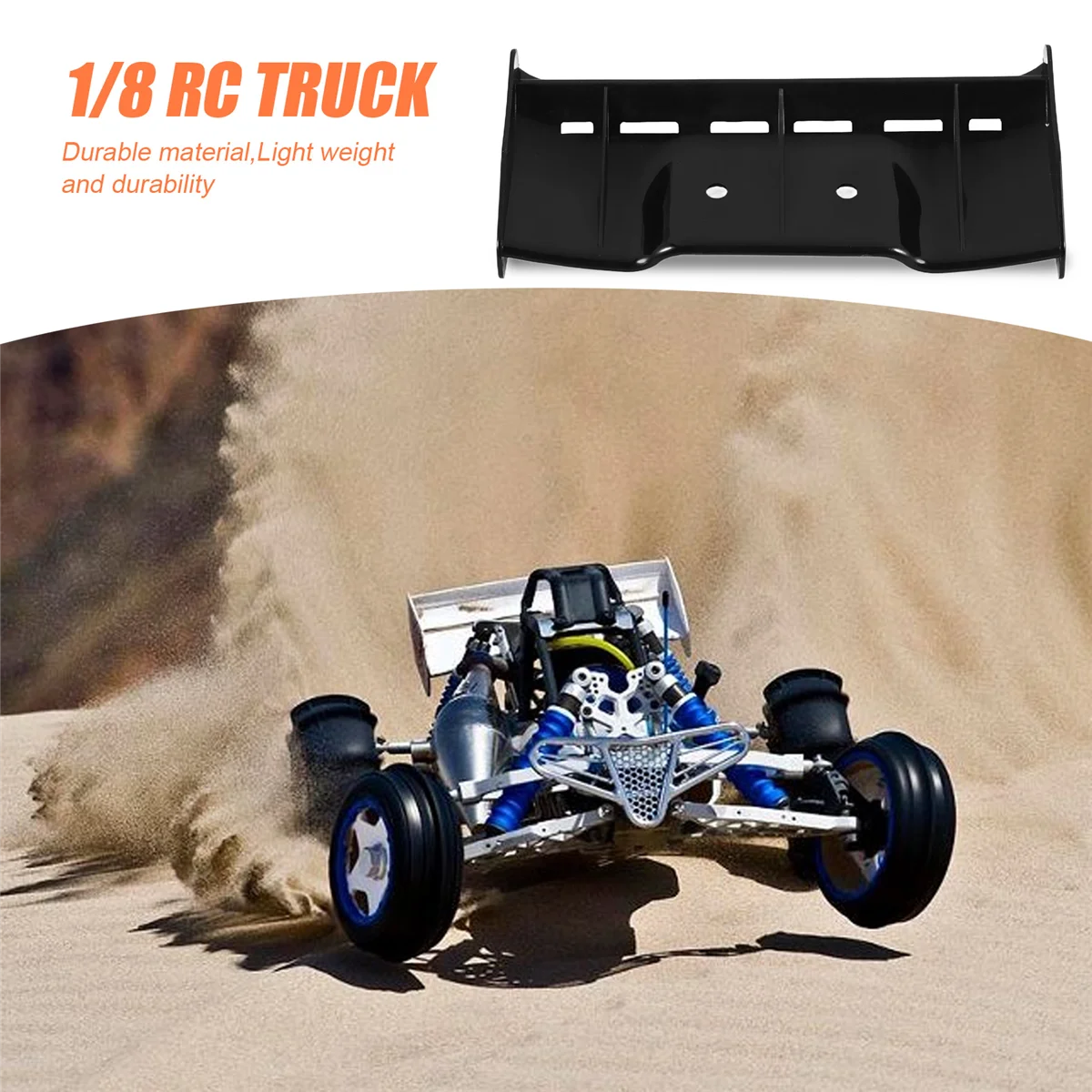 8216 хвостовое крыло для 1/8 ZD Racing 9020-V3 9021-V3 08421 08423 аксессуары радиоуправляемых