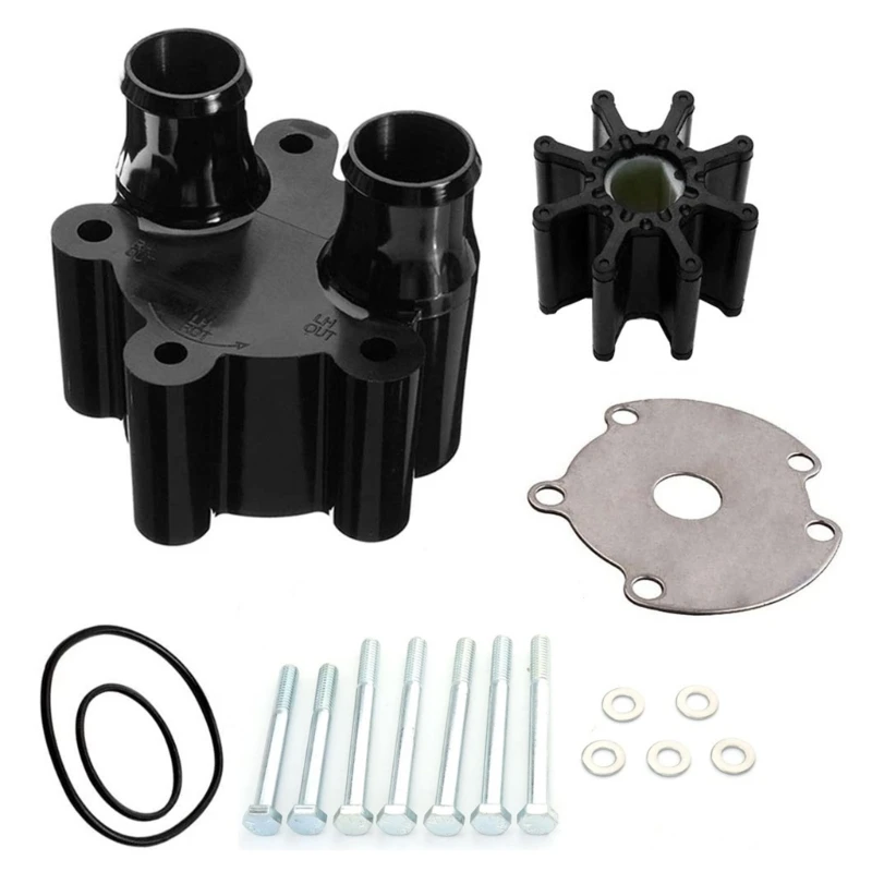 

46-807151A14 807151A14 18-3150 9-48350 Impeller Rubber With Housing Repair Boat Water Pump Durable Marine For Mercruiser H7JD