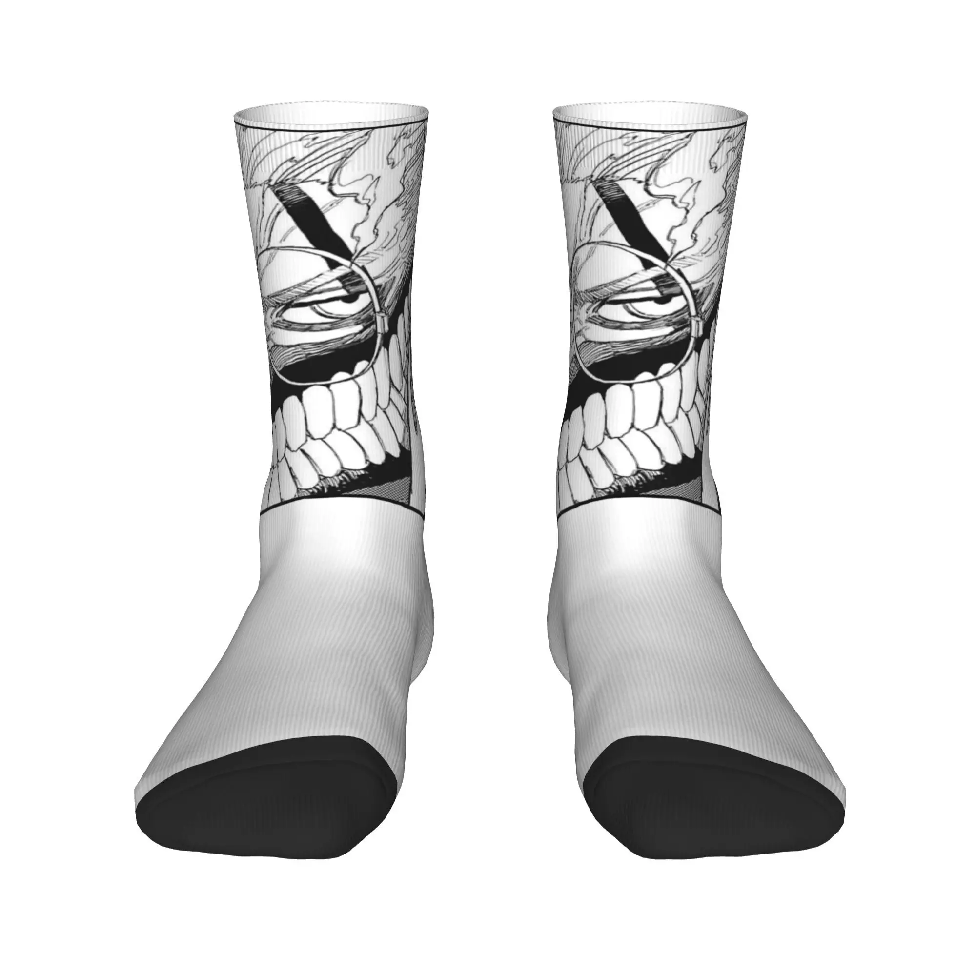 Забавные женские и мужские носки для экипажа крутые Dandadan Anime Okarun уютные Momo Ayase