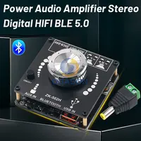 ZK-502H HIFI Bluetooth 5.0 TPA3116D2 Digital Power Audio Amplifier board 50WX2 Stereo AMP Amplificador Home Theater AUX USB