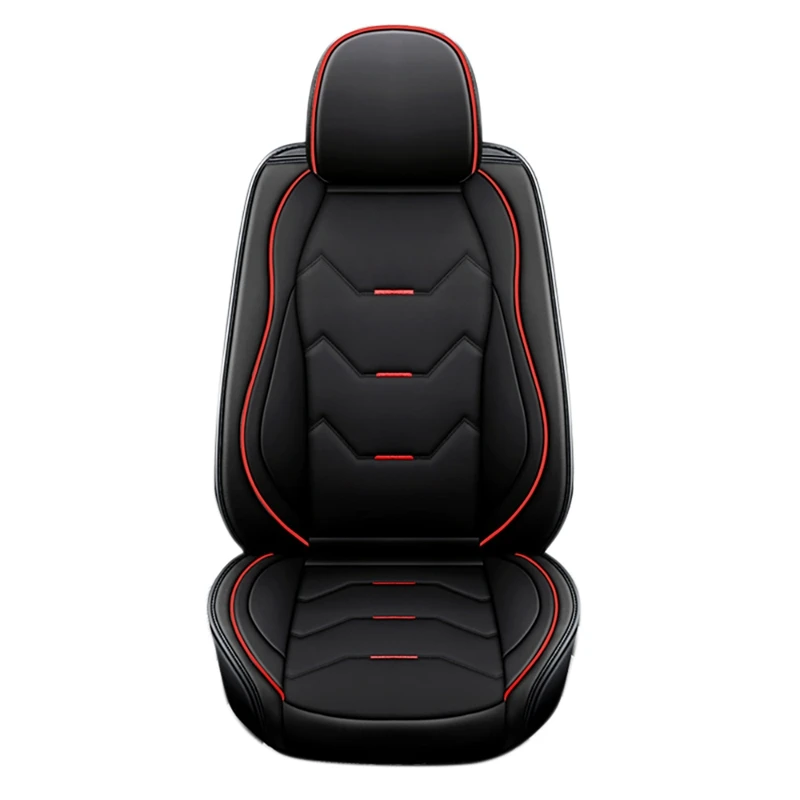

5D Luxury Universal Full Car Seat Mat Covers PU Leather Protector Breathable Pad Set 1PCS Four Seasons