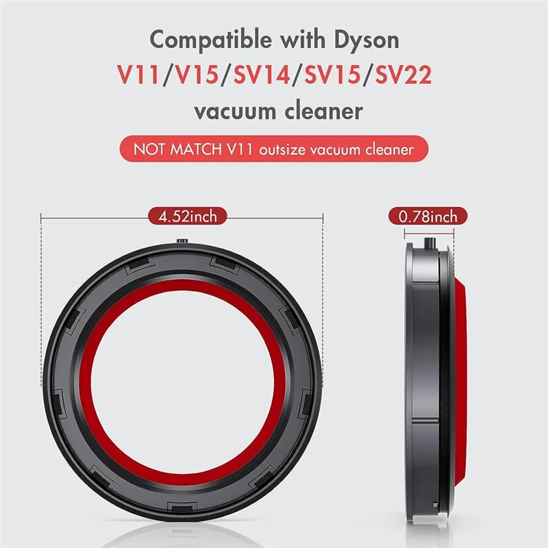 

Уплотнительное кольцо для пылесборника Dyson V11/V15/SV14/SV15/SV22