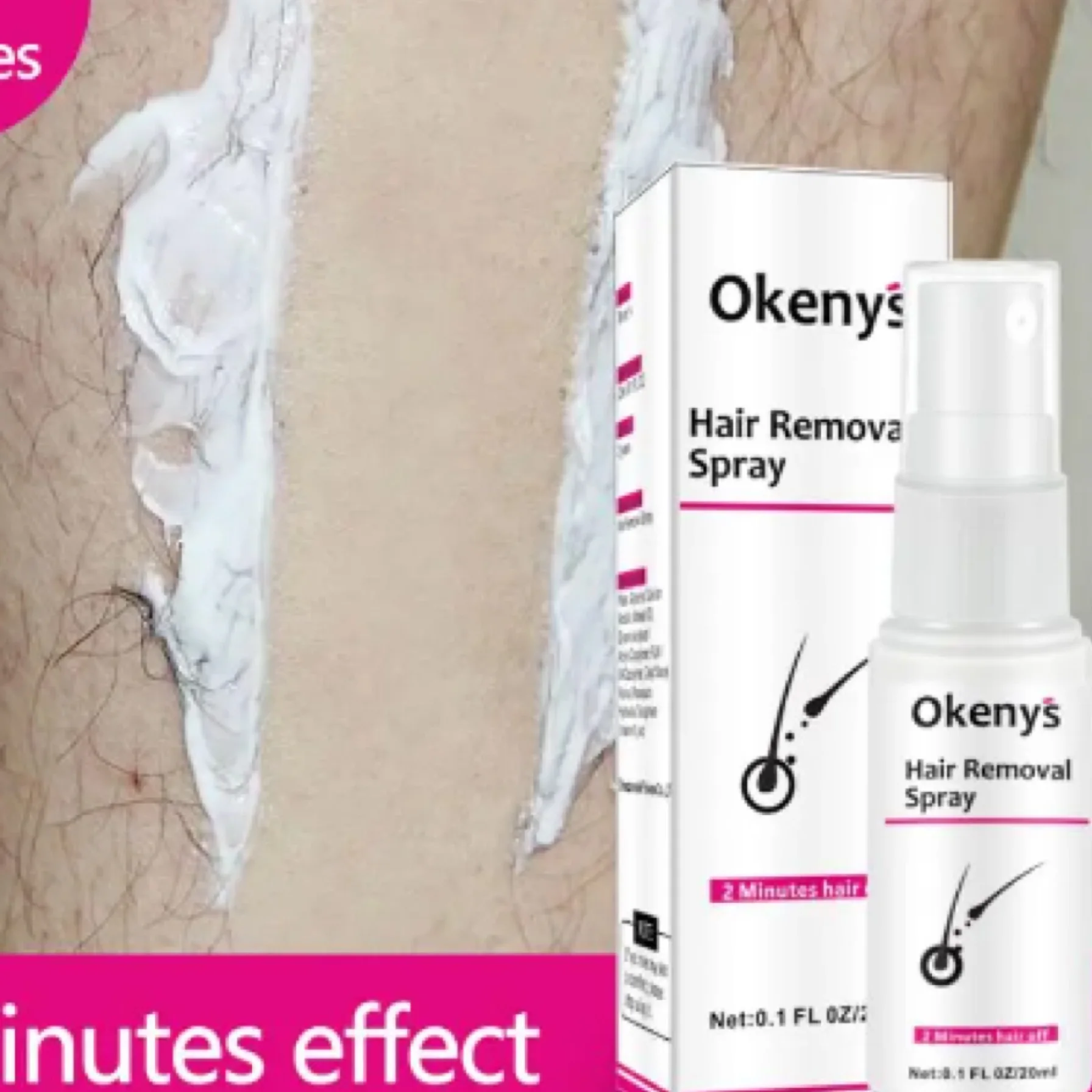 

2 Minutes Effect Hair Remover Painless Legs Arms Armpit Permanent Depilatory Mild Nourish Smooth Fast Easy Body Care for Ladies