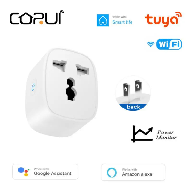 Умная розетка с Wi-Fi, 16 А, с таймером