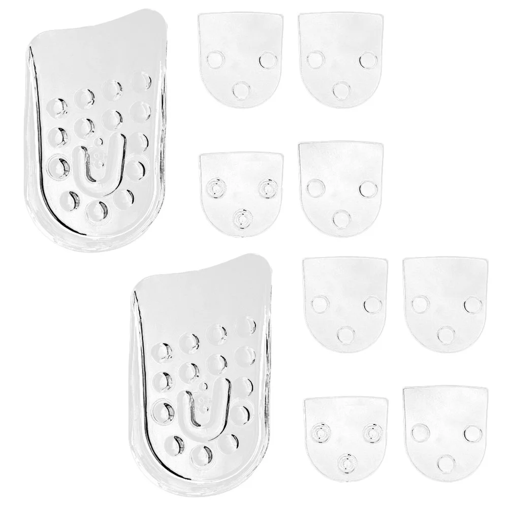 

1 Pair of Height Increase Insoles Heel Lift Inserts Invisible Shoe Cushions for Men Women