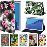 for huawei mediapad t3 8 0t3 10 9 6t5 10 10 1mediapad m5 lite 10 1m5 10 8 pu leather tablet case protective cover